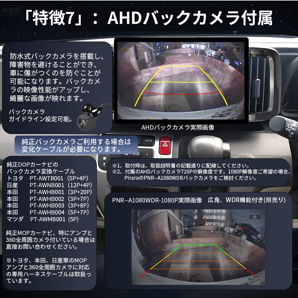 11.5型2DIN回転Androidカーナビ PC-N71K4L 画像 7